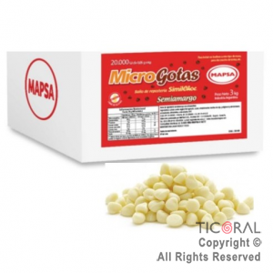 GOTAS MICRO BLANCAS 3 x 1KG MAPSA